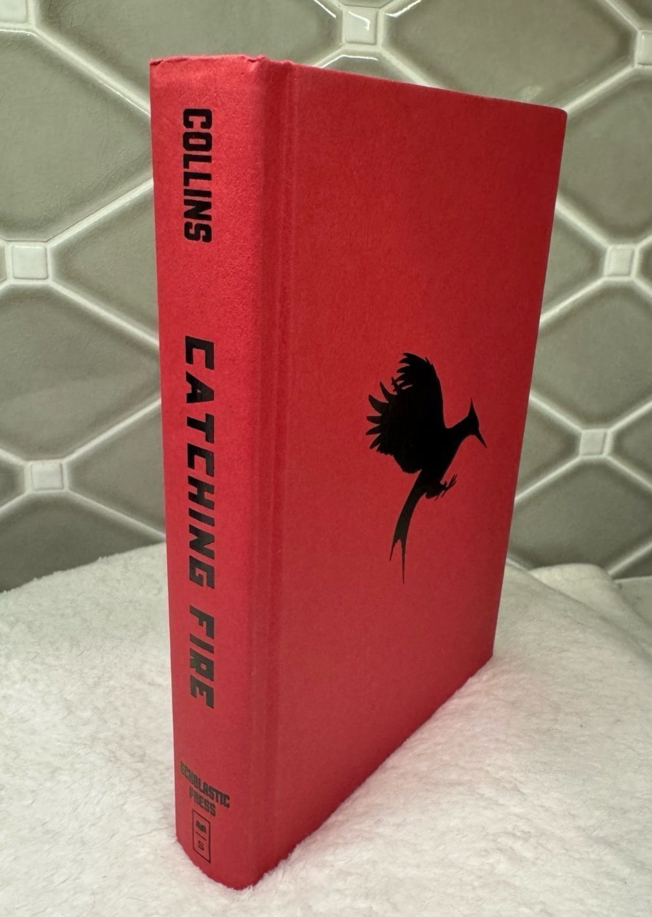 HAND-SIGNED Catching Fire by Suzanne Collins - Hunger Games Series