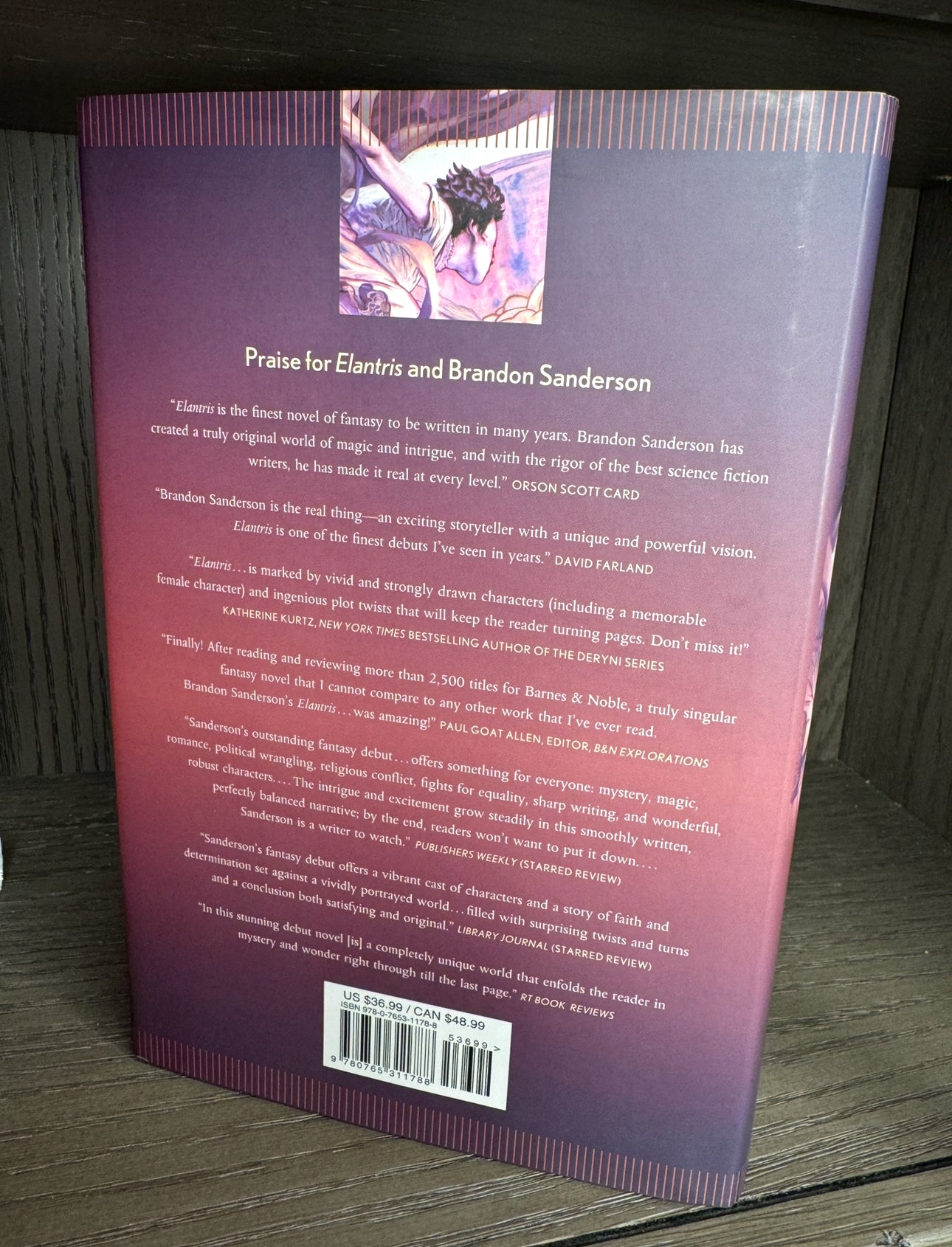 SIGNED Mistborn The Final Empire by Brandon Sanderson