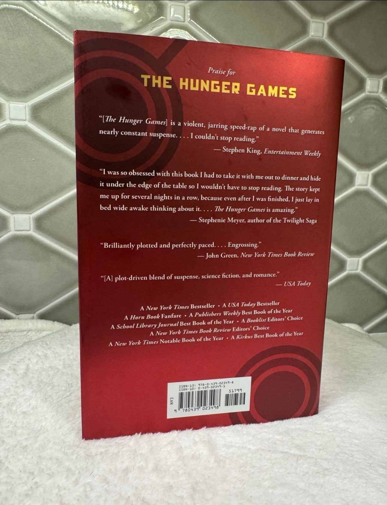 HAND-SIGNED Catching Fire by Suzanne Collins - Hunger Games Series